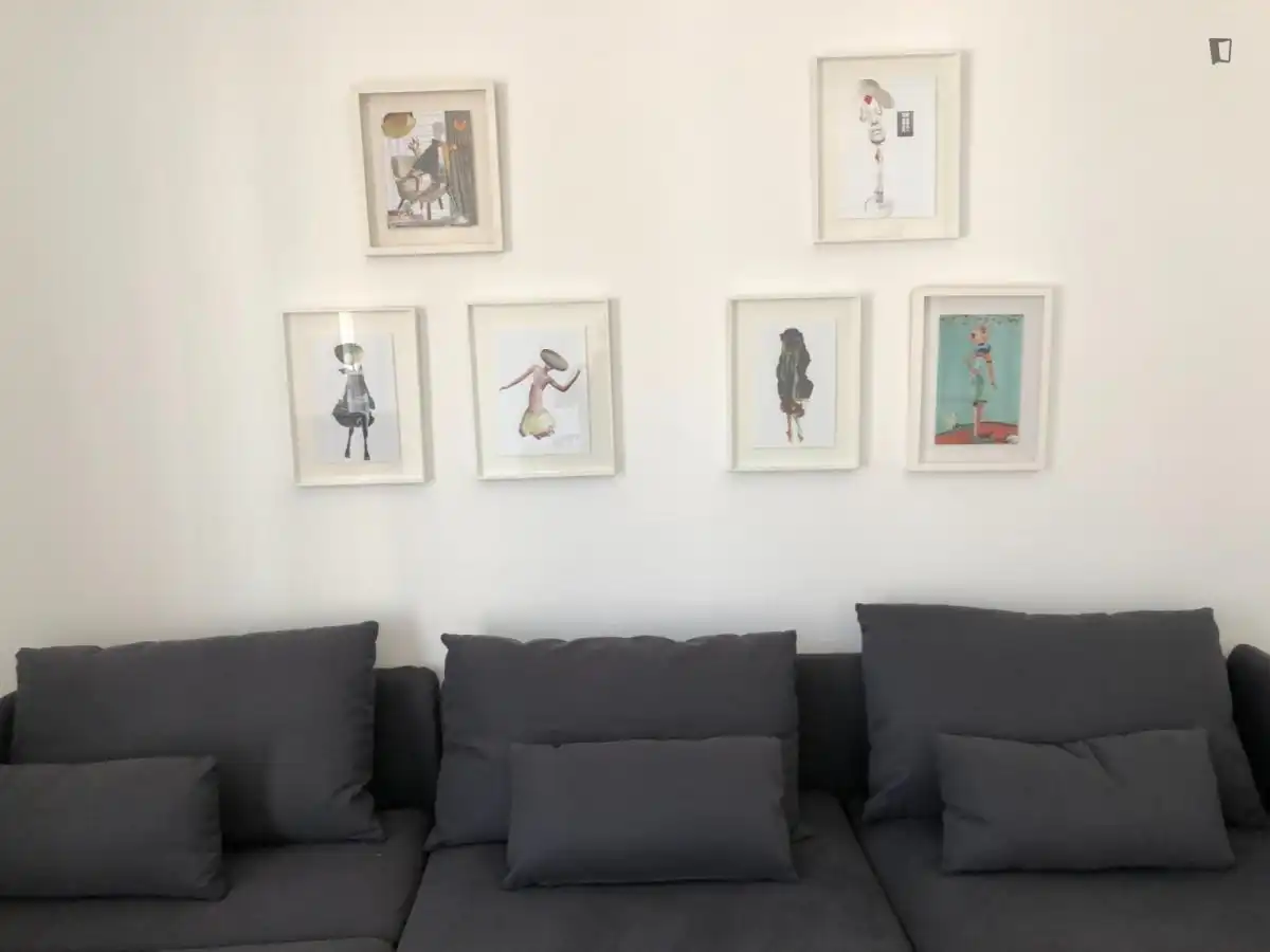 Wohnzimmer von Wohnungen zur Miete in Valencia mit Möbliert, Ofen und Waschmaschine