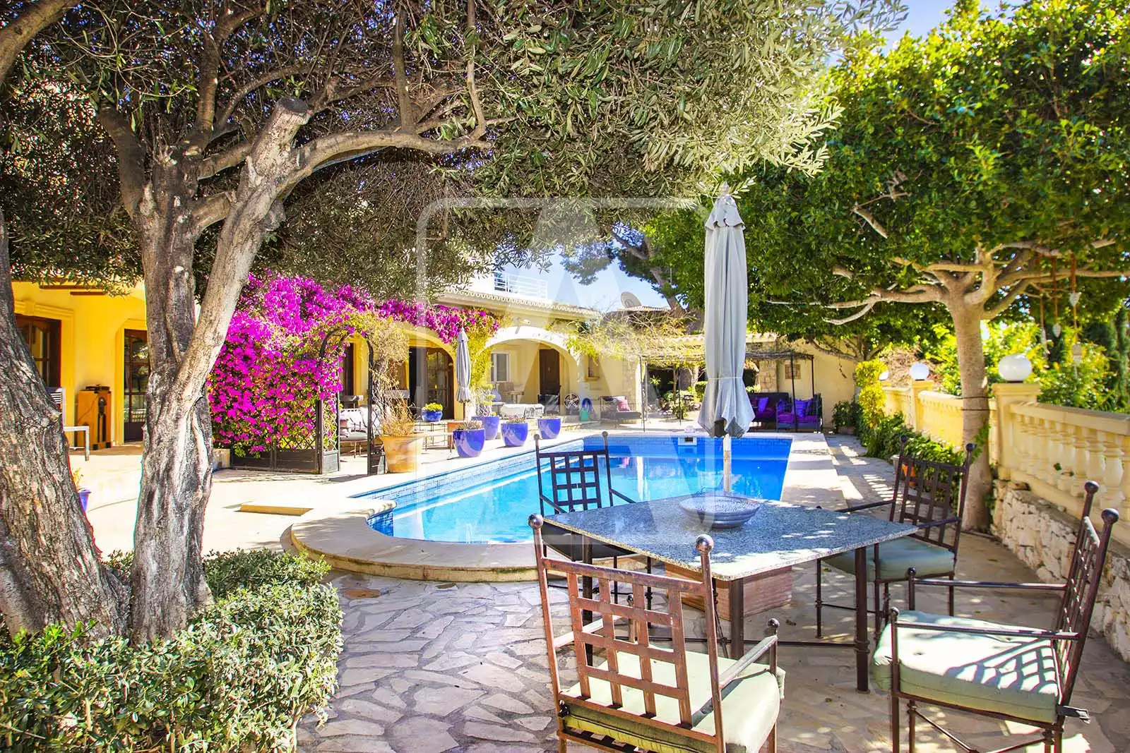 Jardí de Finca rústica en venda en Calpe / Calp amb Aire condicionat, Calefacció i Jardí privat