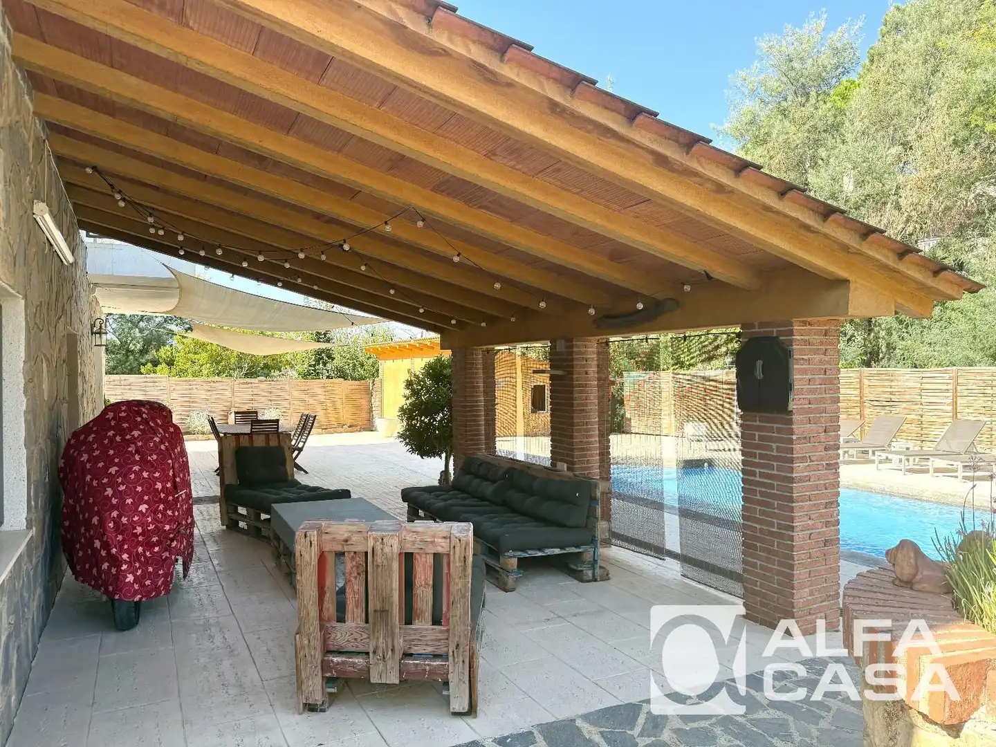 Casa amb terrassa en venda a Aiguaviva Parc, imagen 36