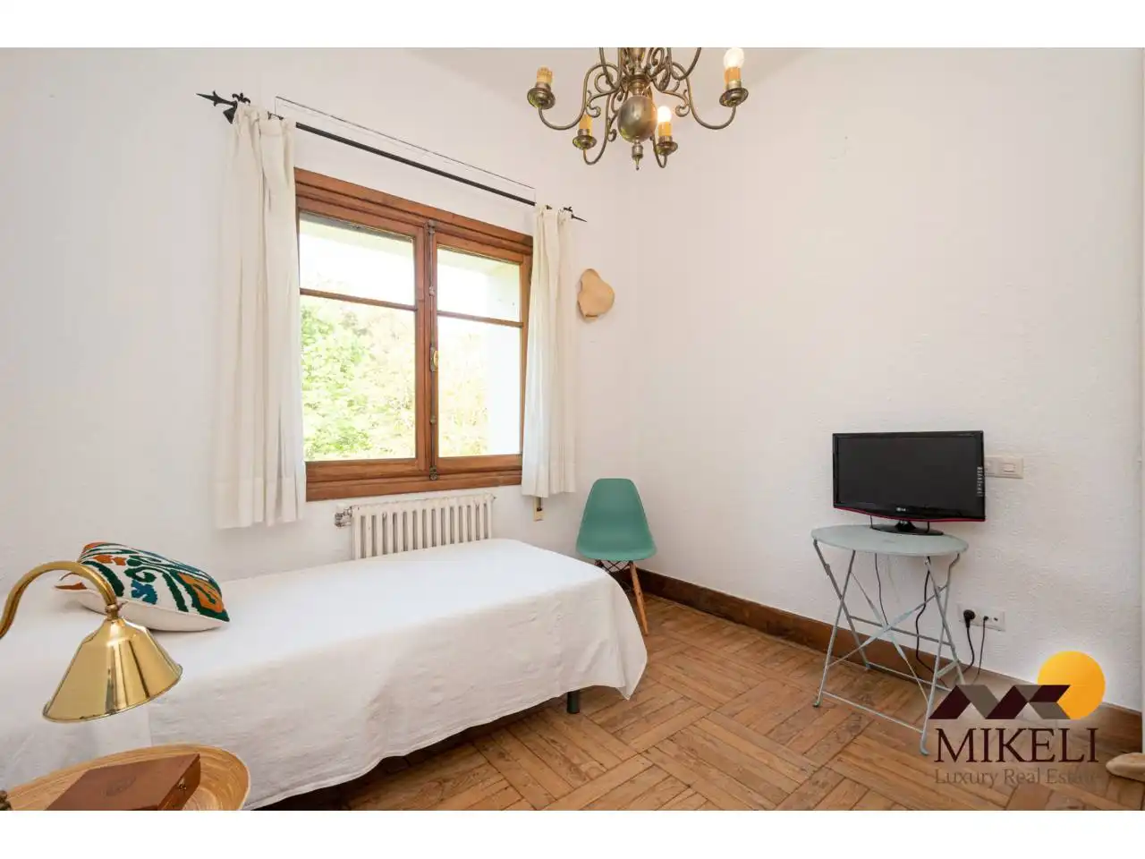 Dormitori de Casa o xalet de lloguer en Ramales de la Victoria amb Calefacció, Jardí privat i Parquet