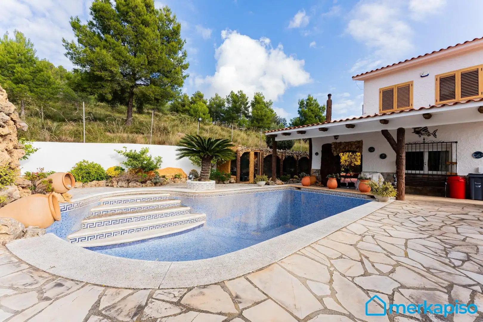 Swimming pool of Country homes for sale in Gavà  with Heating, Private garden and Swimming Pool