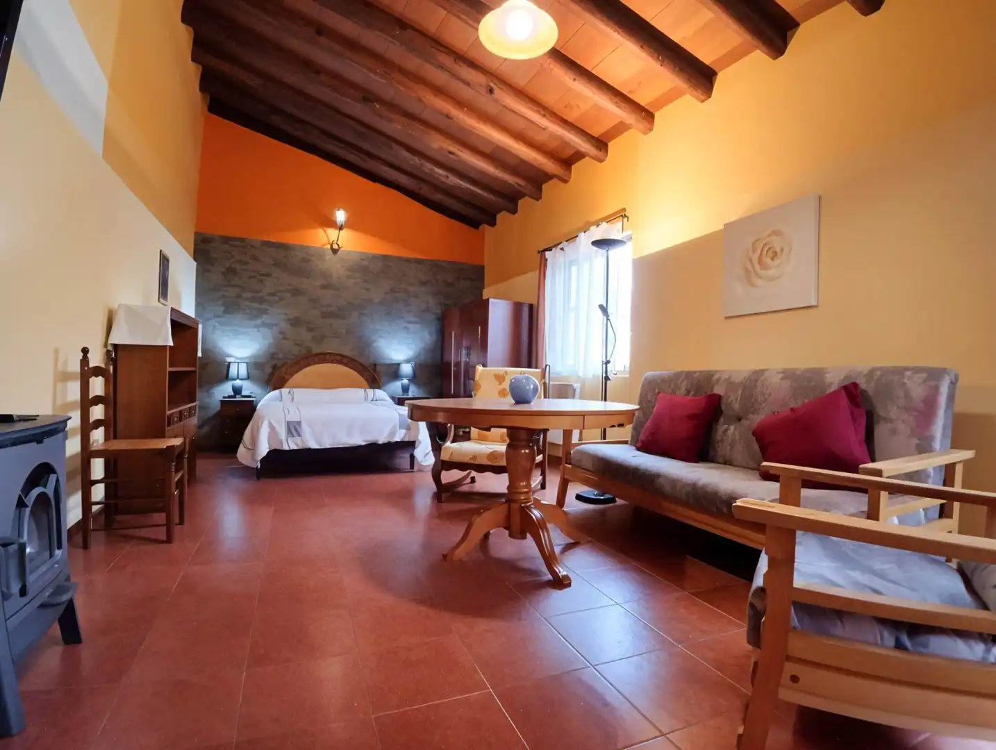 Wohnzimmer von Haus oder Chalet zum Verkauf in Santa María la Real de Nieva mit Privatgarten
