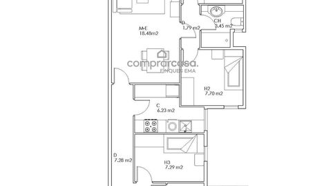 Foto 3 de Piso en venta en Calle D'aragó, Sagrada Família, Barcelona Capital