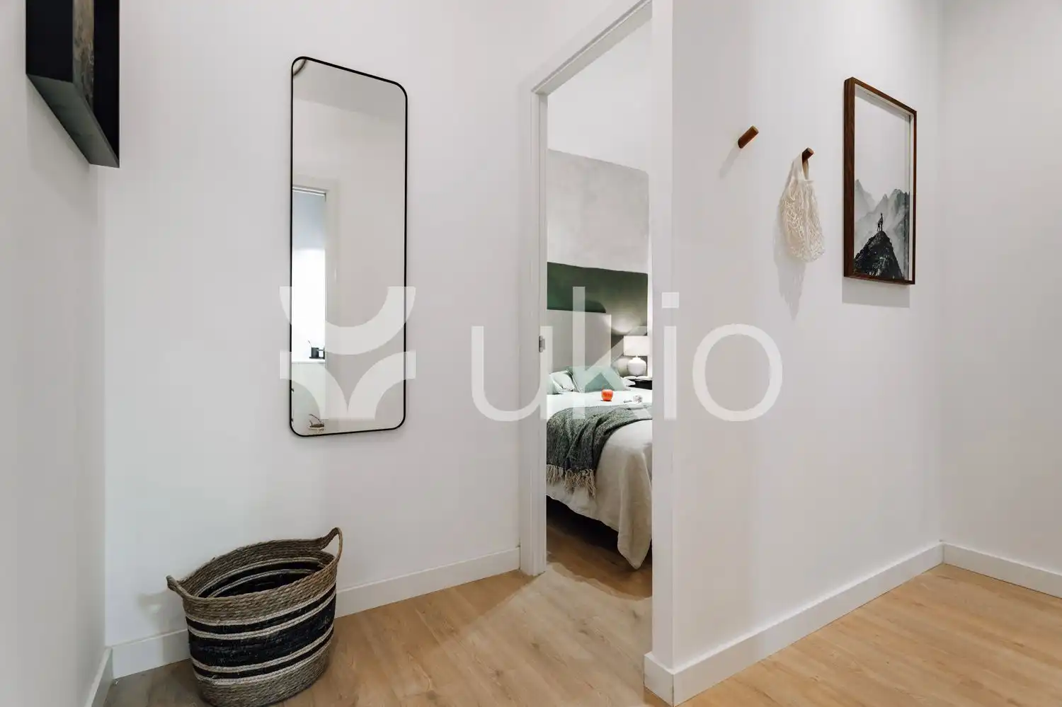 Habitación de Apartamento de alquiler en Barcelona con Aire acondicionado, Calefacción y Amueblado