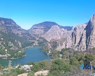 Exterior view of House or chalet for sale in Álora  with Storage room, Swimming Pool and Furnished