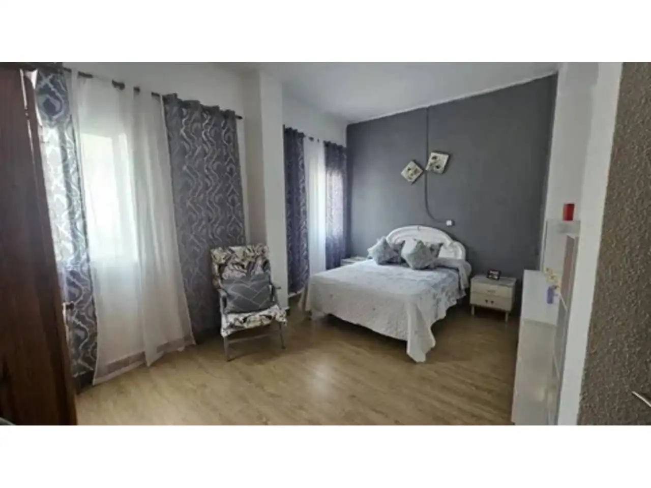 Dormitori de Casa adosada en venda en Vilallonga / Villalonga amb Aire condicionat, Calefacció i Terrassa