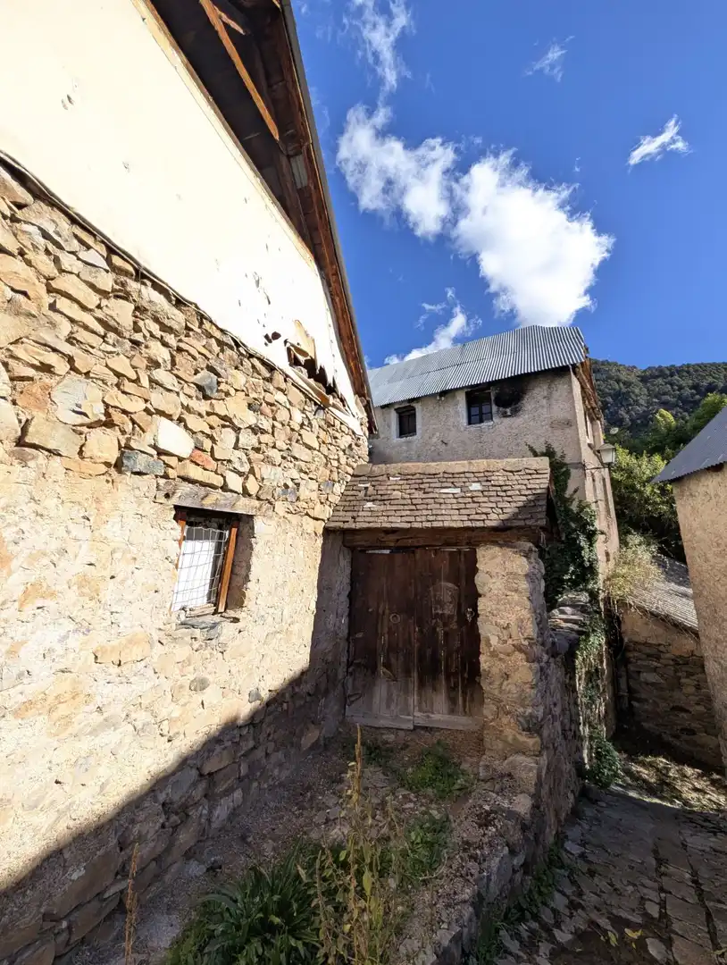 Vista exterior de Casa o chalet en venta en Tella-Sin, Huesca