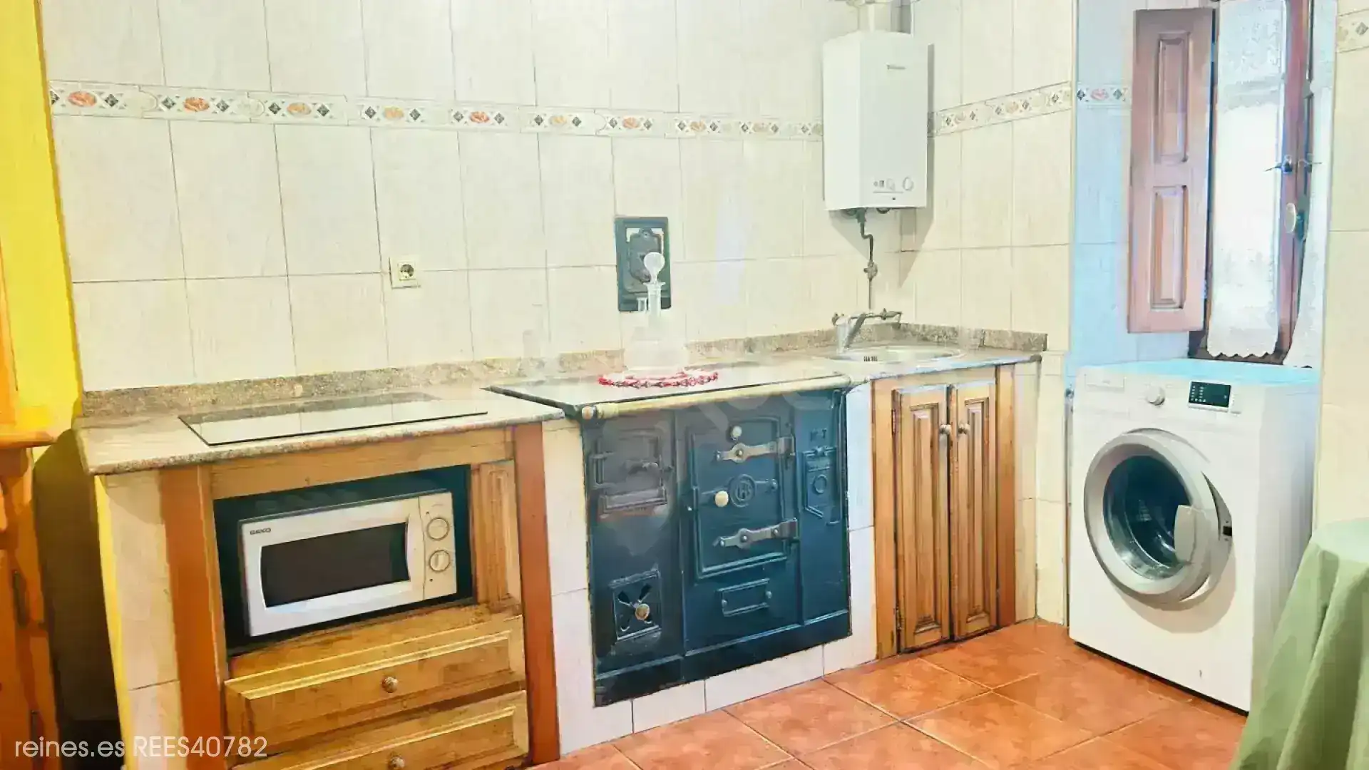 Cocina de Casa o chalet en venta en Peñamellera Alta con Amueblado