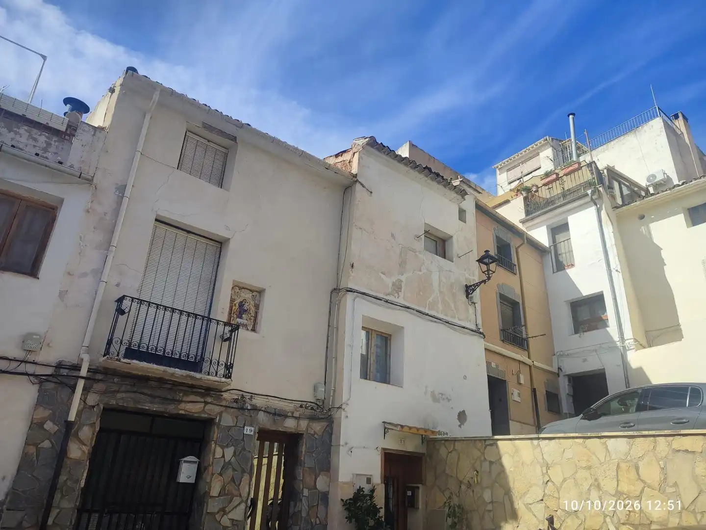 Casa con balcón en venta en Castalla