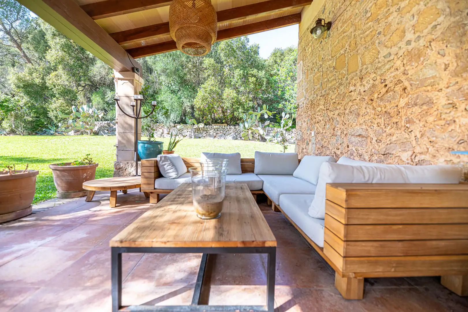 Terrasse von Country house zum Verkauf in Pollença