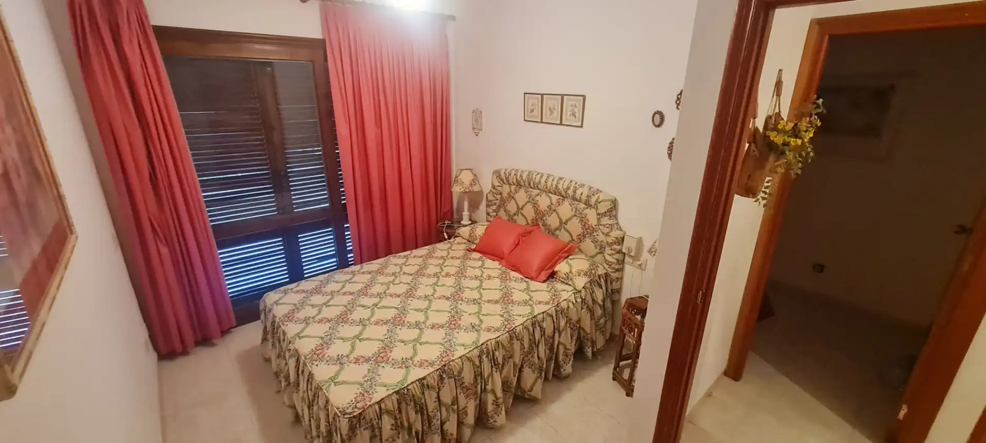 Schlafzimmer von Einfamilien-Reihenhaus zum Verkauf in Alcalà de Xivert mit Klimaanlage, Terrasse und Möbliert