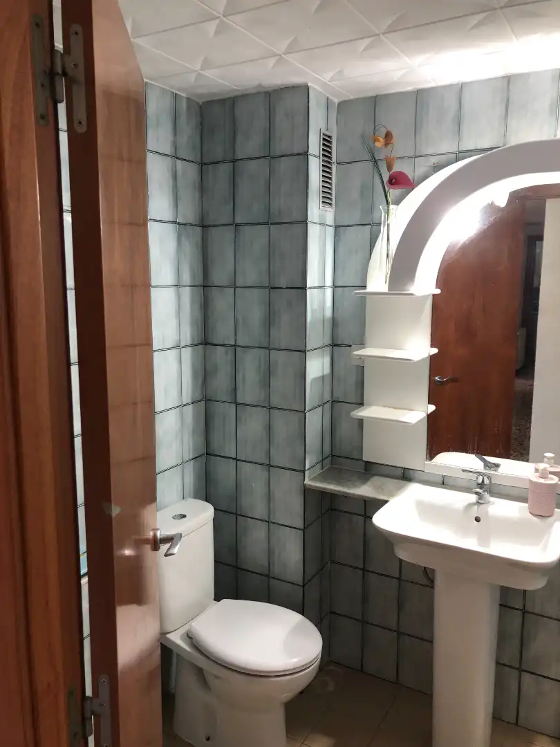 Bathroom of Attic for sale in Terrassa  with Air Conditioner, Heating and Terrace