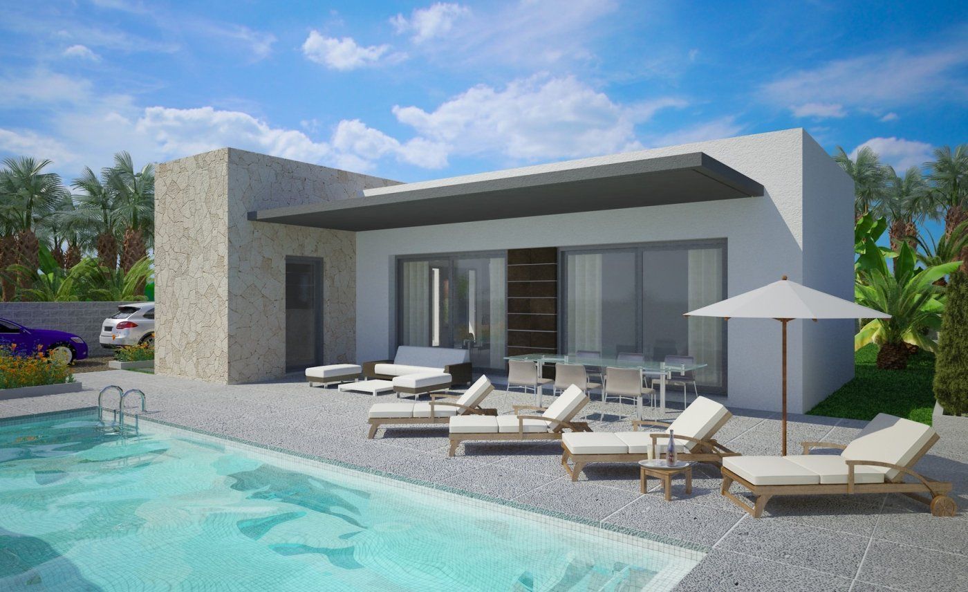 Terrassa de Casa o xalet en venda en Benijófar amb Aire condicionat i Piscina