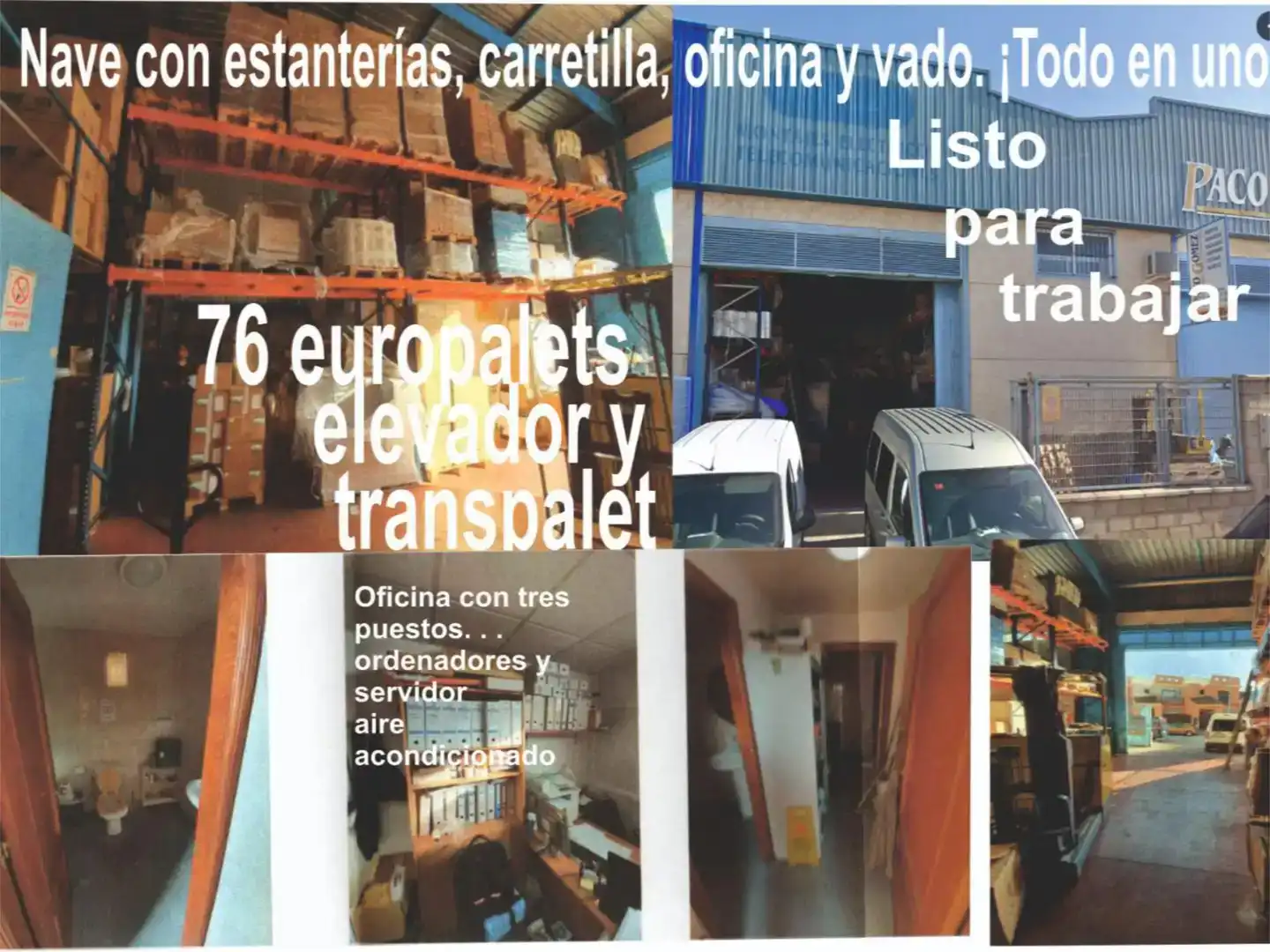 Außenansicht von Fabrikhallen zur Miete in Sanlúcar de Barrameda