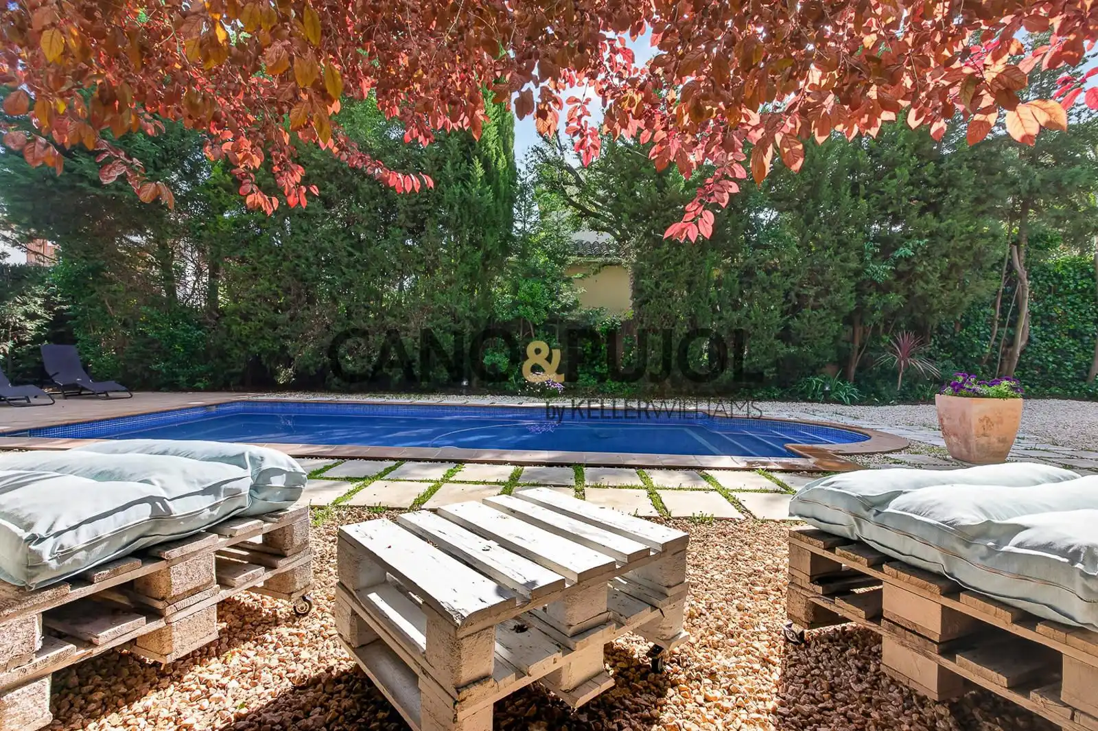 Jardí de Casa o xalet en venda en Sant Cugat del Vallès amb Aire condicionat, Calefacció i Terrassa