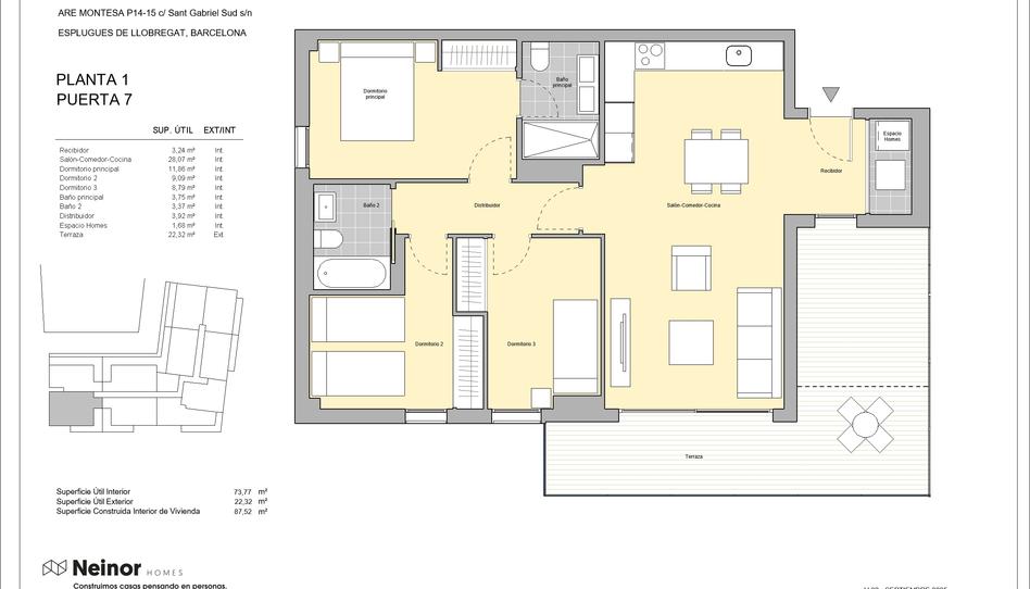 Foto 1 de Piso en venta en  Calle Sant Gabriel, Montesa, Barcelona