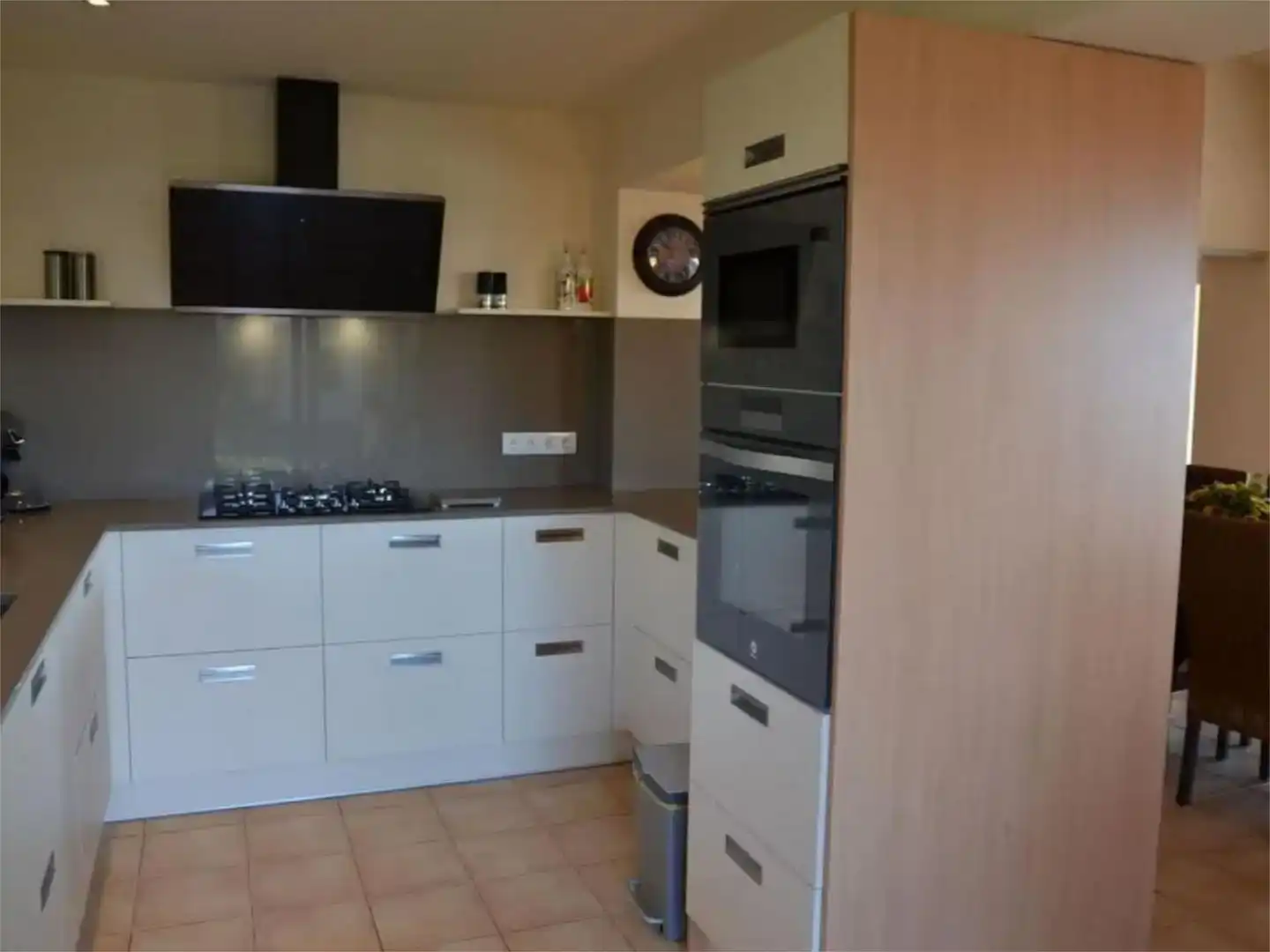 Küche von Country house zur Miete in L'Estartit mit Klimaanlage, Schwimmbad und Balkon