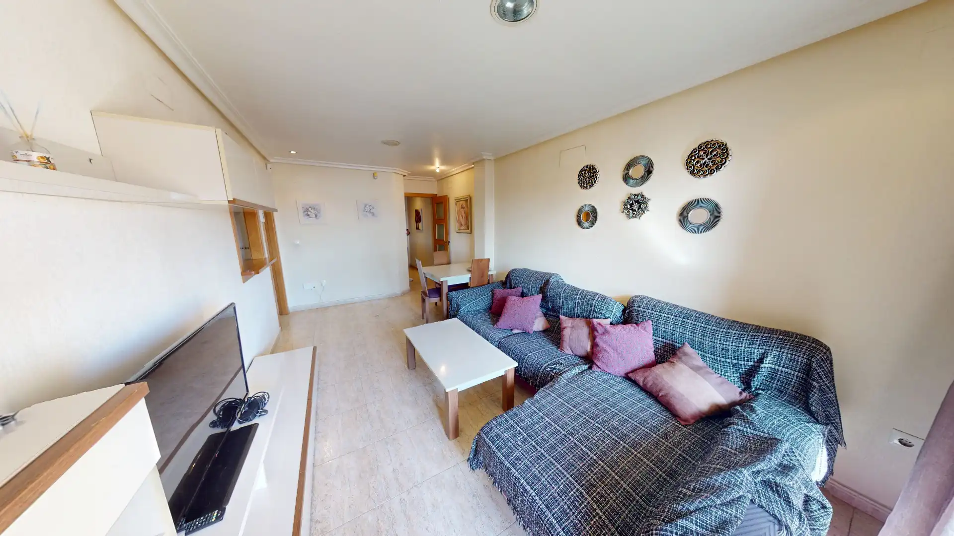 Living room of Flat for sale in San Isidro  with Furnished