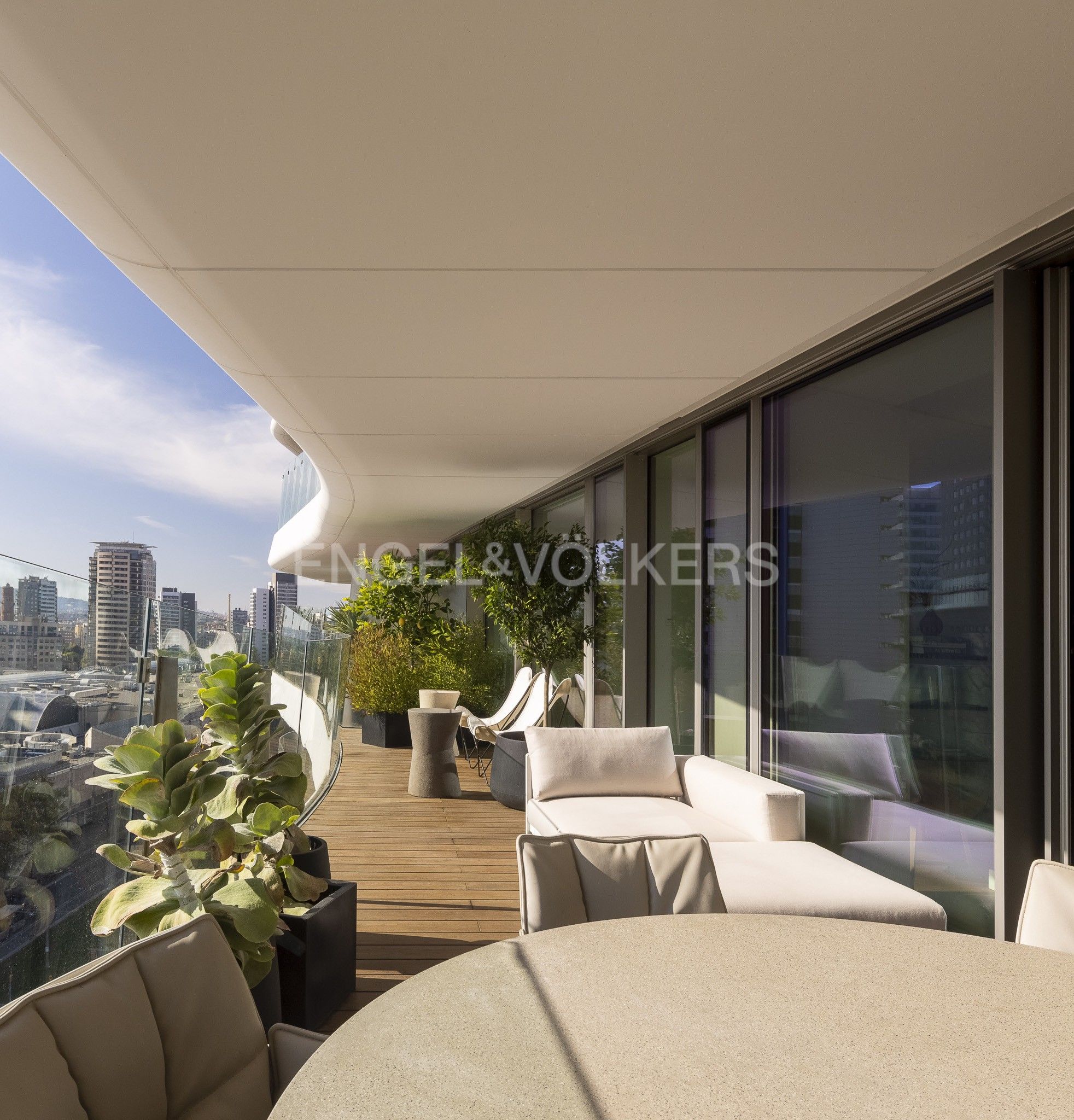Terrassa de Apartament en venda en  Barcelona Capital amb Aire condicionat, Calefacció i Parquet