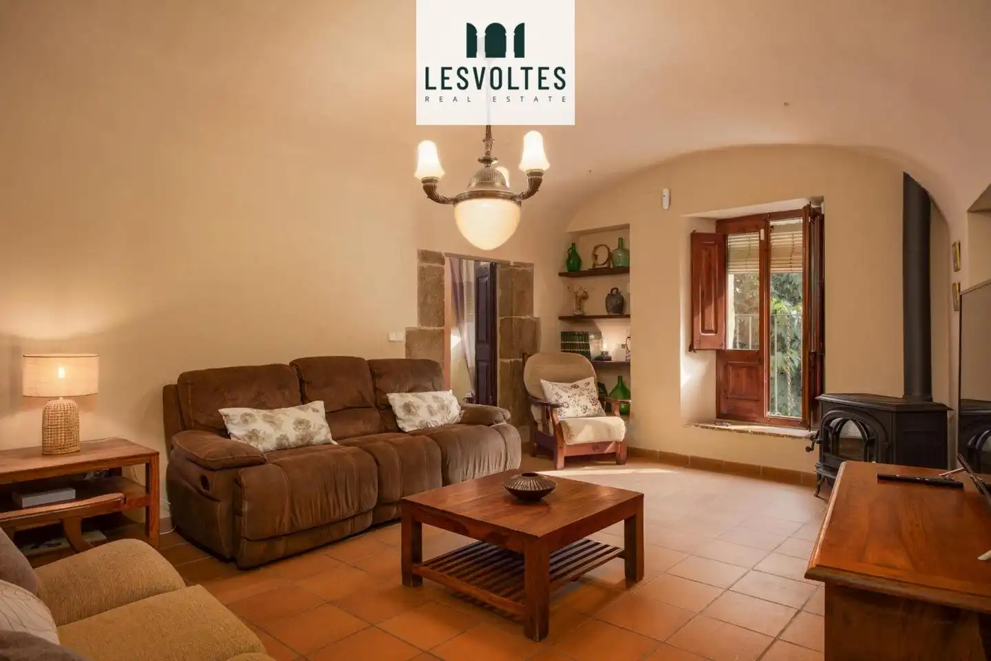 Living room of Houses for sale in Rupià  with Air Conditioner, Heating and Private garden