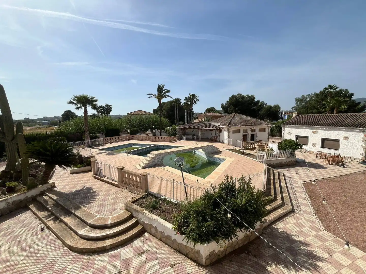 Swimming pool of Houses for sale in Aspe  with Air Conditioner, Private garden and Terrace