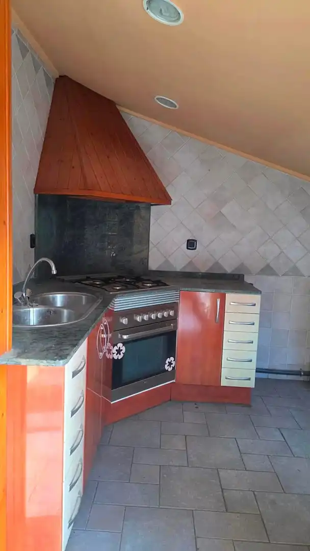 Cuina de Àtic en venda en Rubí amb Terrassa i Forn