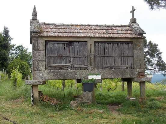 Vista exterior de Finca rústica en venda en Barro amb Jardí privat