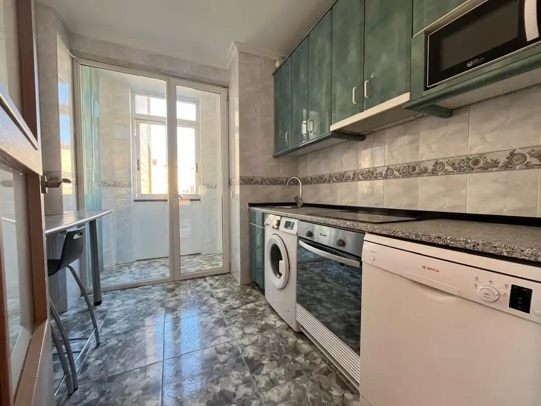 Küche von Wohnung zum Verkauf in Barañáin / Barañain mit Heizung und Balkon