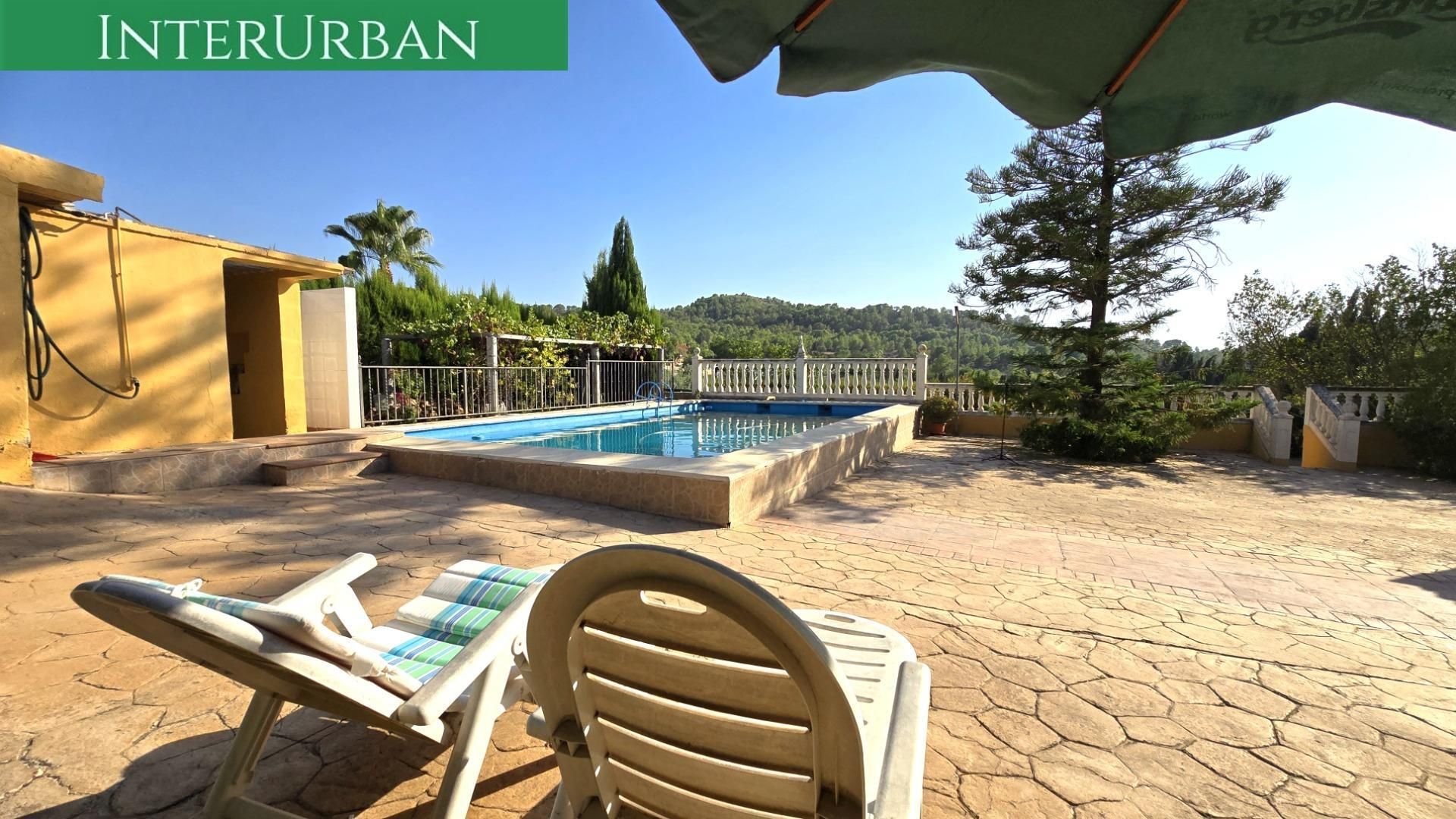 Vista exterior de Casa o chalet en venta en Llíria con Aire acondicionado, Jardín privado y Terraza