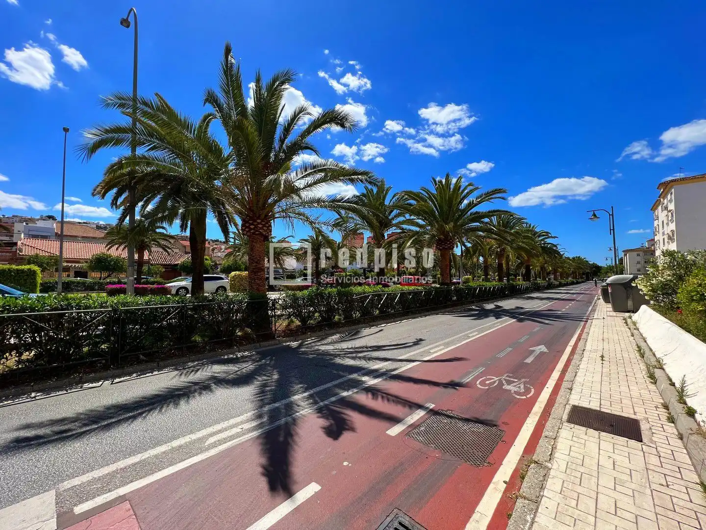 Vista exterior de Piso de alquiler en Málaga con Aire acondicionado, Calefacción y Jardín privado