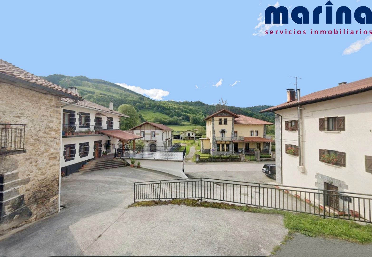 Exterior view of Flat for sale in Areso  with Heating, Parquet flooring and Balcony