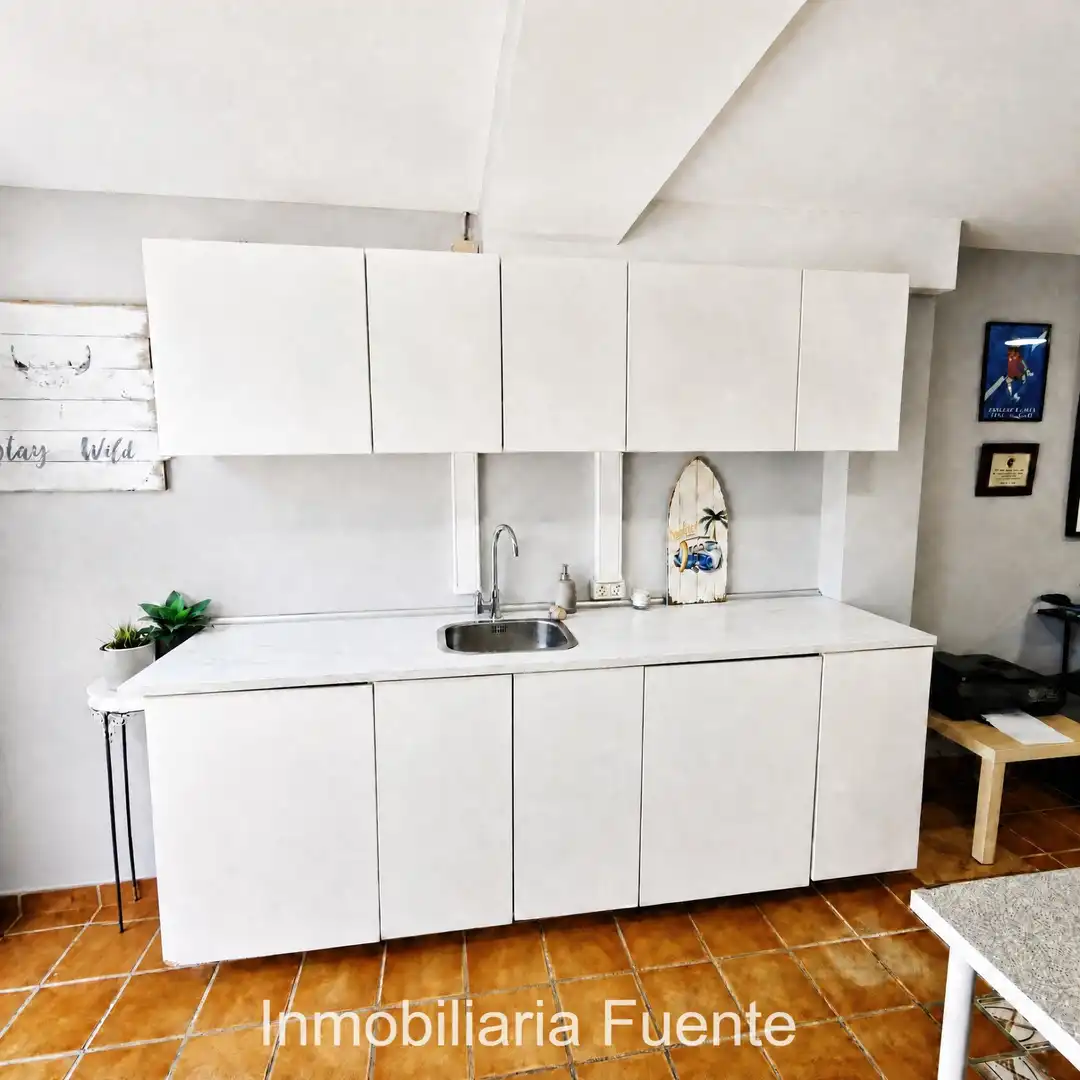 Küche von Einfamilien-Reihenhaus zum Verkauf in Muskiz mit Heizung, Privatgarten und Terrasse