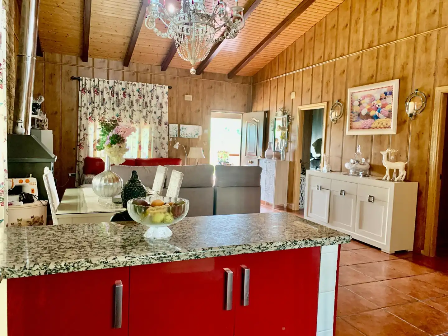 Cocina de Casa o chalet en venta en Lora del Río con Aire acondicionado, Calefacción y Jardín privado