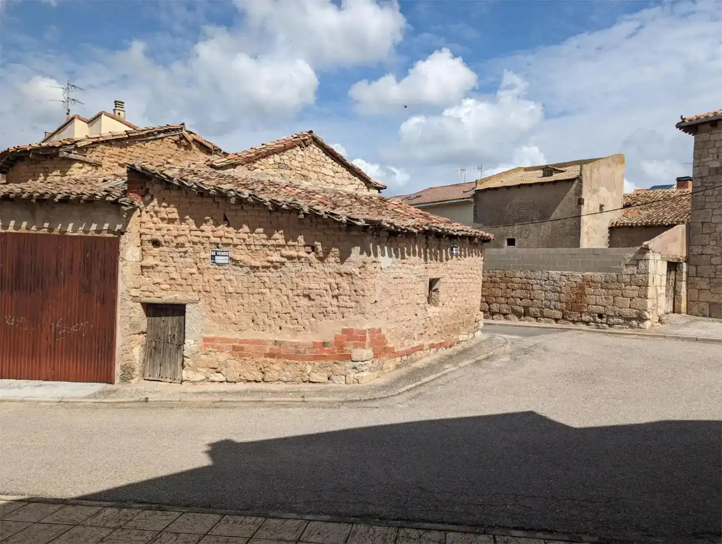 Vista exterior de Planta baixa en venda en Buniel