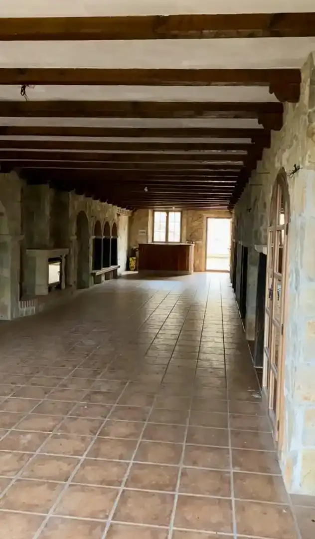Pis en venda en Hacinas amb Aire condicionat, Jardí privat i Moblat