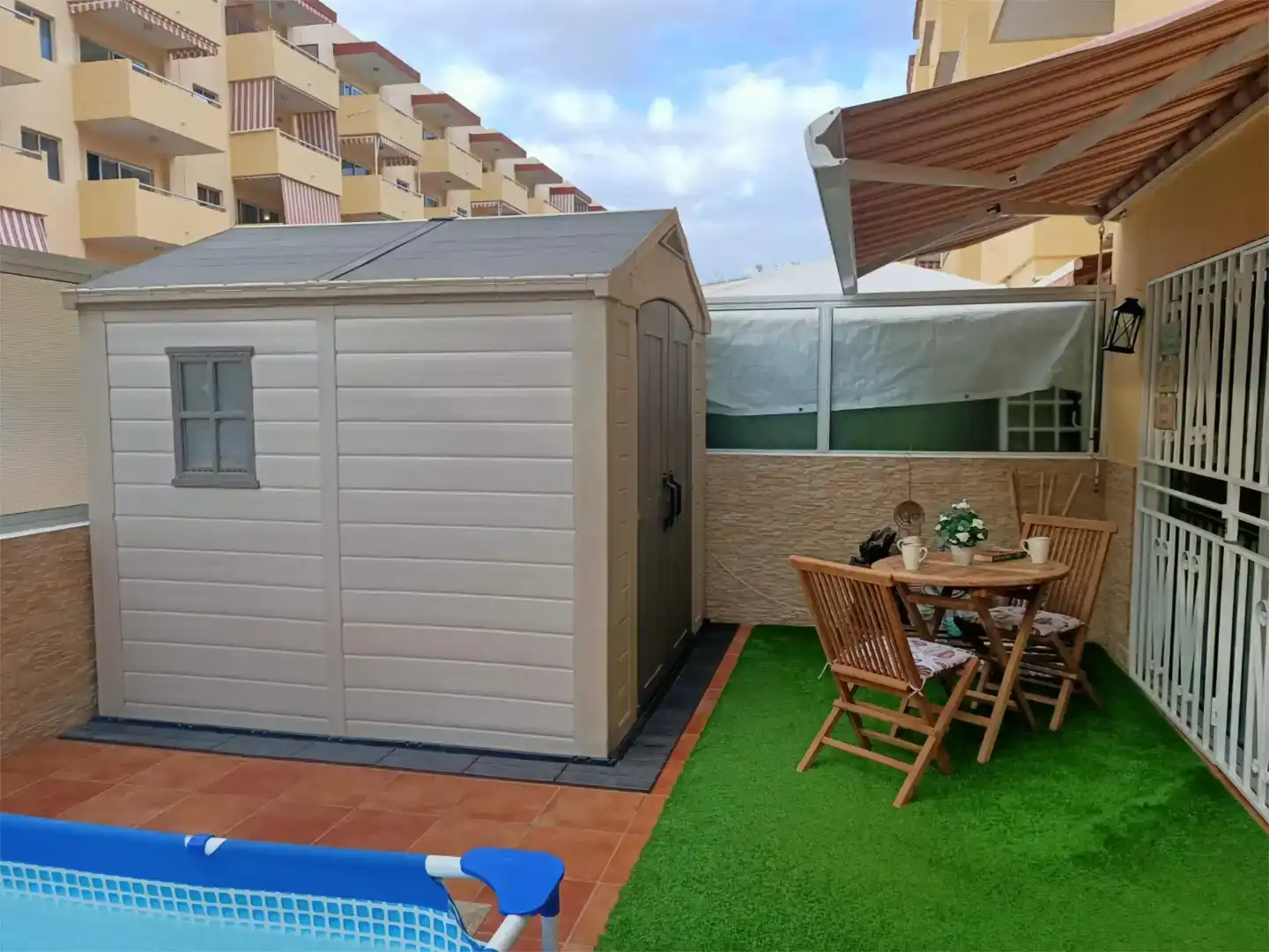 Terraza de Piso en venta en Arona con Aire acondicionado, Piscina y Amueblado
