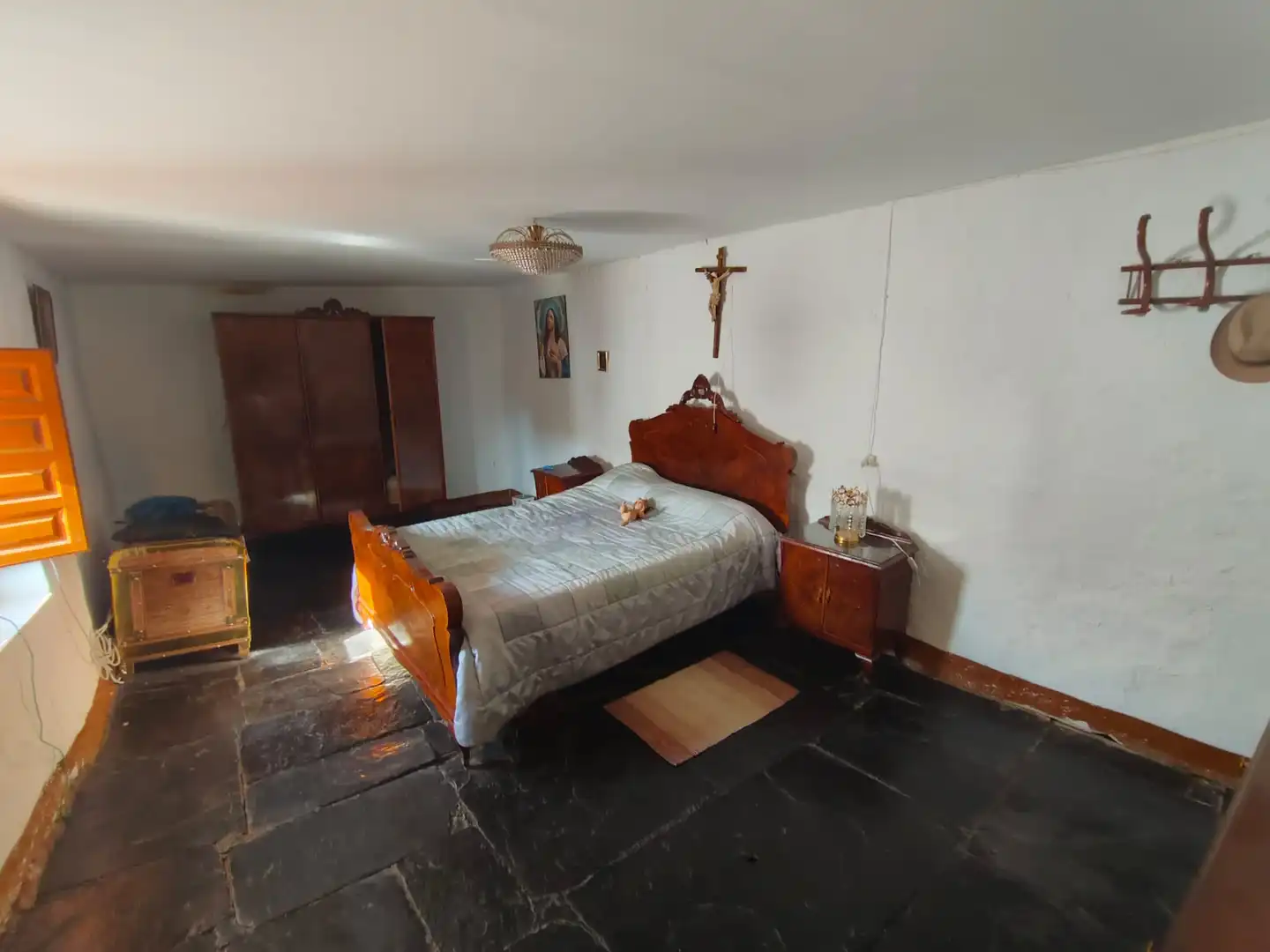 Bedroom of Houses for sale in La Calahorra  with Terrace, Storage room and Furnished