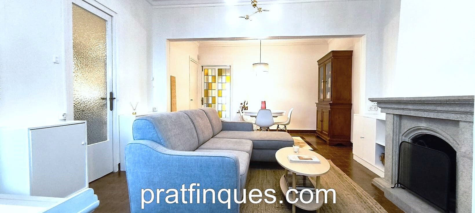 Sala de estar de Planta baja en venta en El Prat de Llobregat con Calefacción, Terraza y Horno