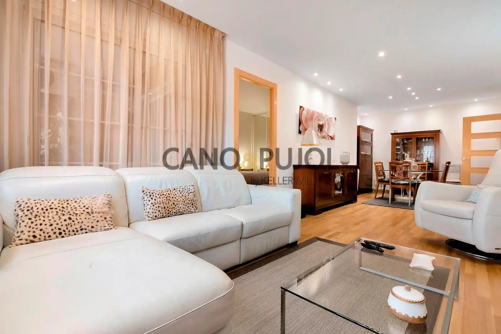 Sala de estar de Piso en venta en Rubí con Aire acondicionado, Calefacción y Terraza
