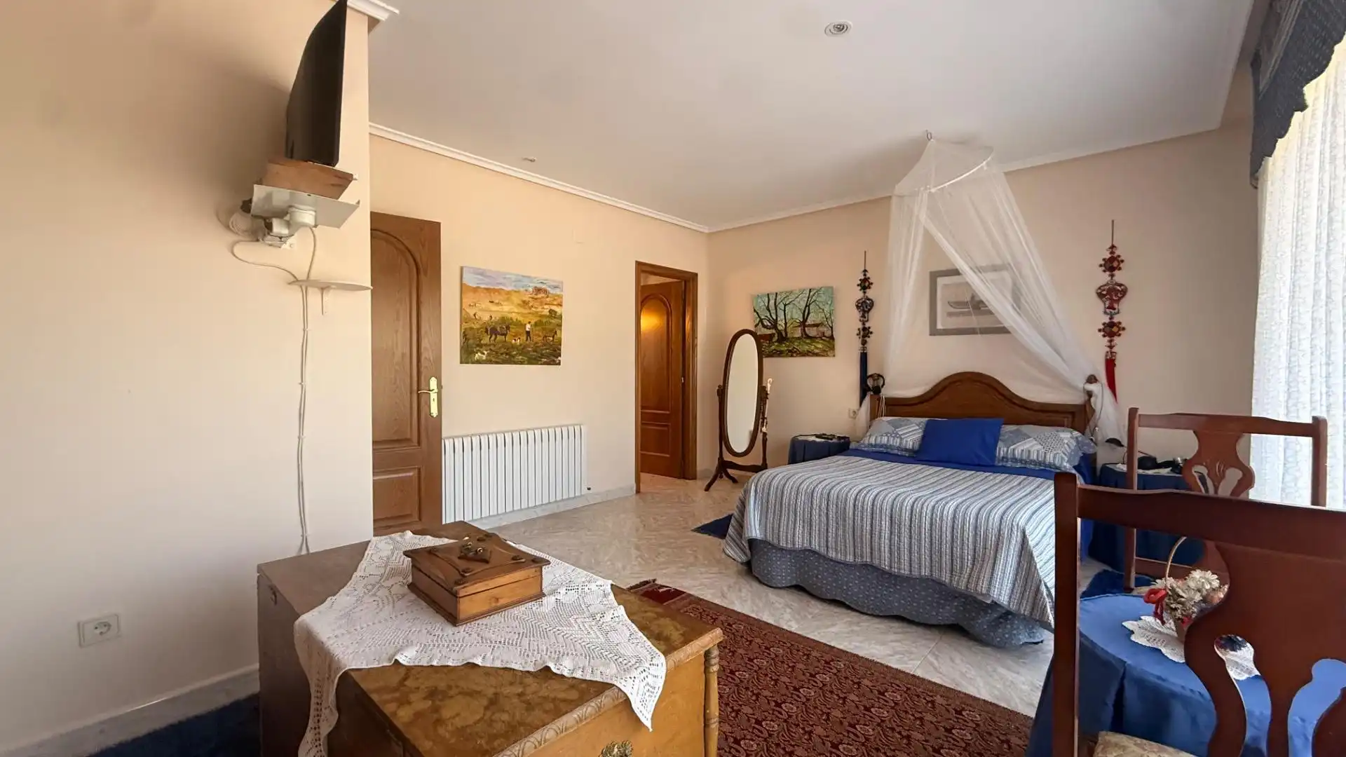Habitación de Casa o chalet en venta en Leiro con Jardín privado, Terraza y Trastero