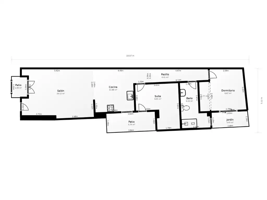 Erdgeschosswohnung zum Verkauf in Calle Juan De Austria, imagen 48