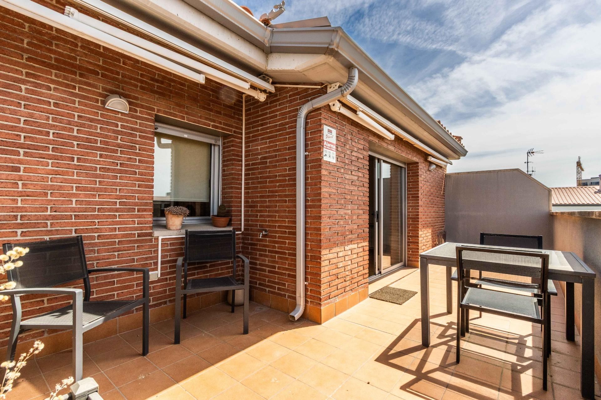 Terrace of Attic for sale in Terrassa  with Air Conditioner, Heating and Parquet flooring