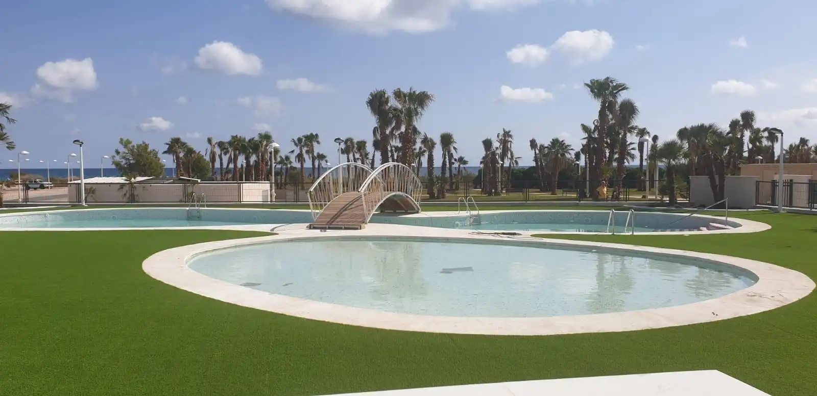 Piscina de Apartamento en venta en Oropesa del Mar / Orpesa con Aire acondicionado, Jardín privado y Terraza