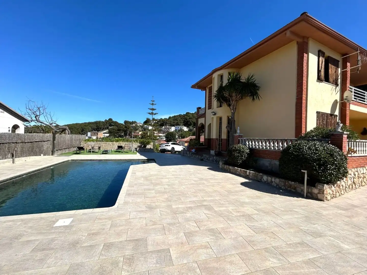 Swimming pool of Houses for sale in Calafell  with Heating, Terrace and Storage room