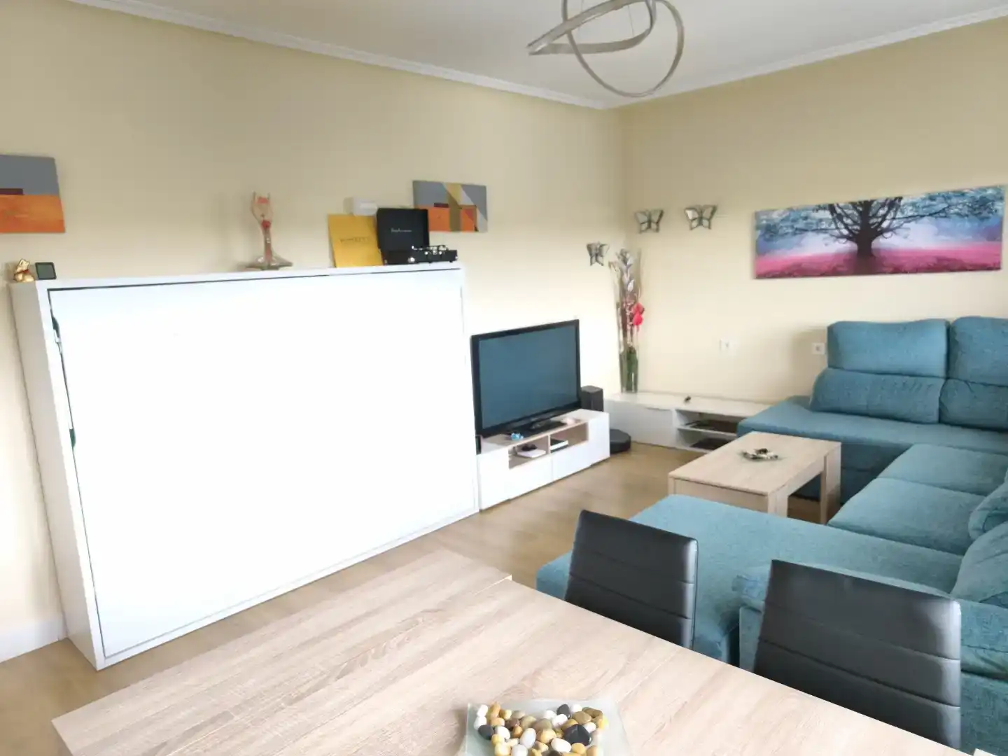 Sala d'estar de Casa o xalet en venda en Trobajo del Cerecedo