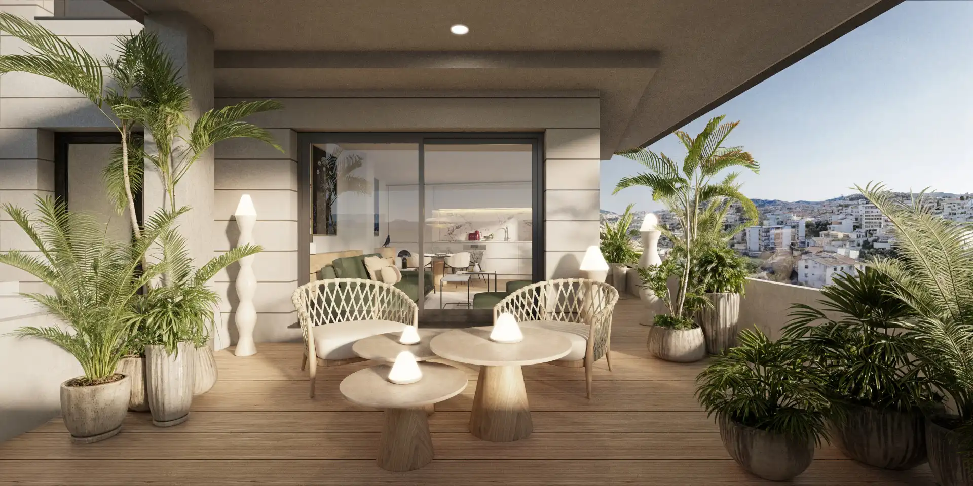 Terrassa de Apartament en venda en Marbella amb Aire condicionat, Calefacció i Terrassa