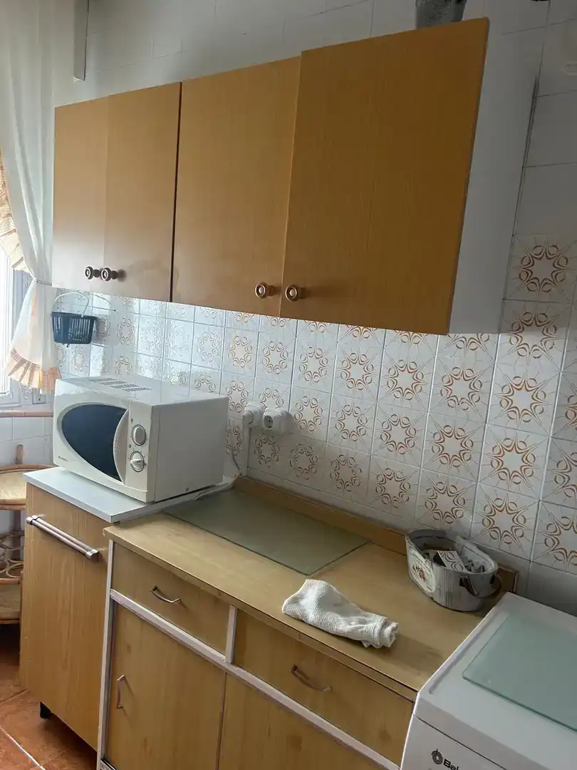 Küche von Wohnung zur Miete in Ávila Capital mit Balkon