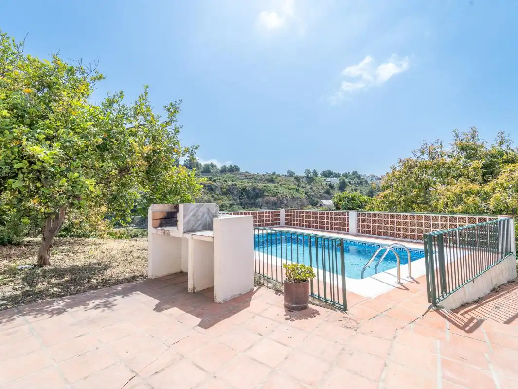 Garden of Detached homes for sale in Frigiliana  with Air Conditioner, Heating and Private garden