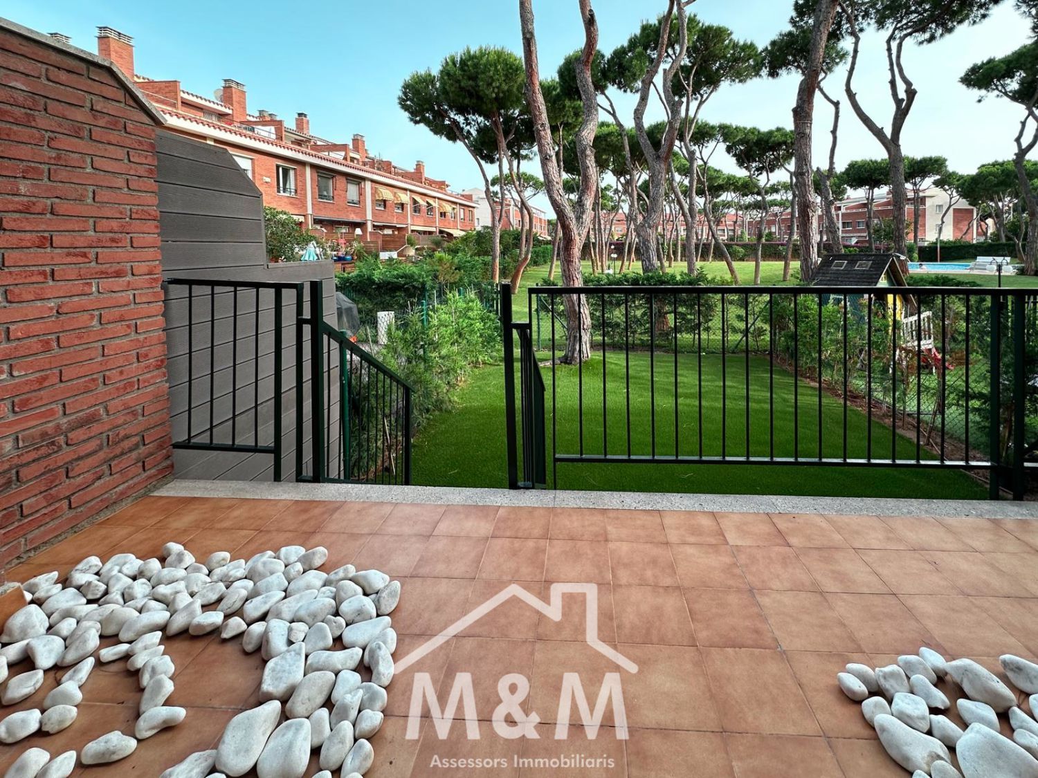 Jardí de Casa adosada de lloguer en Gavà amb Terrassa