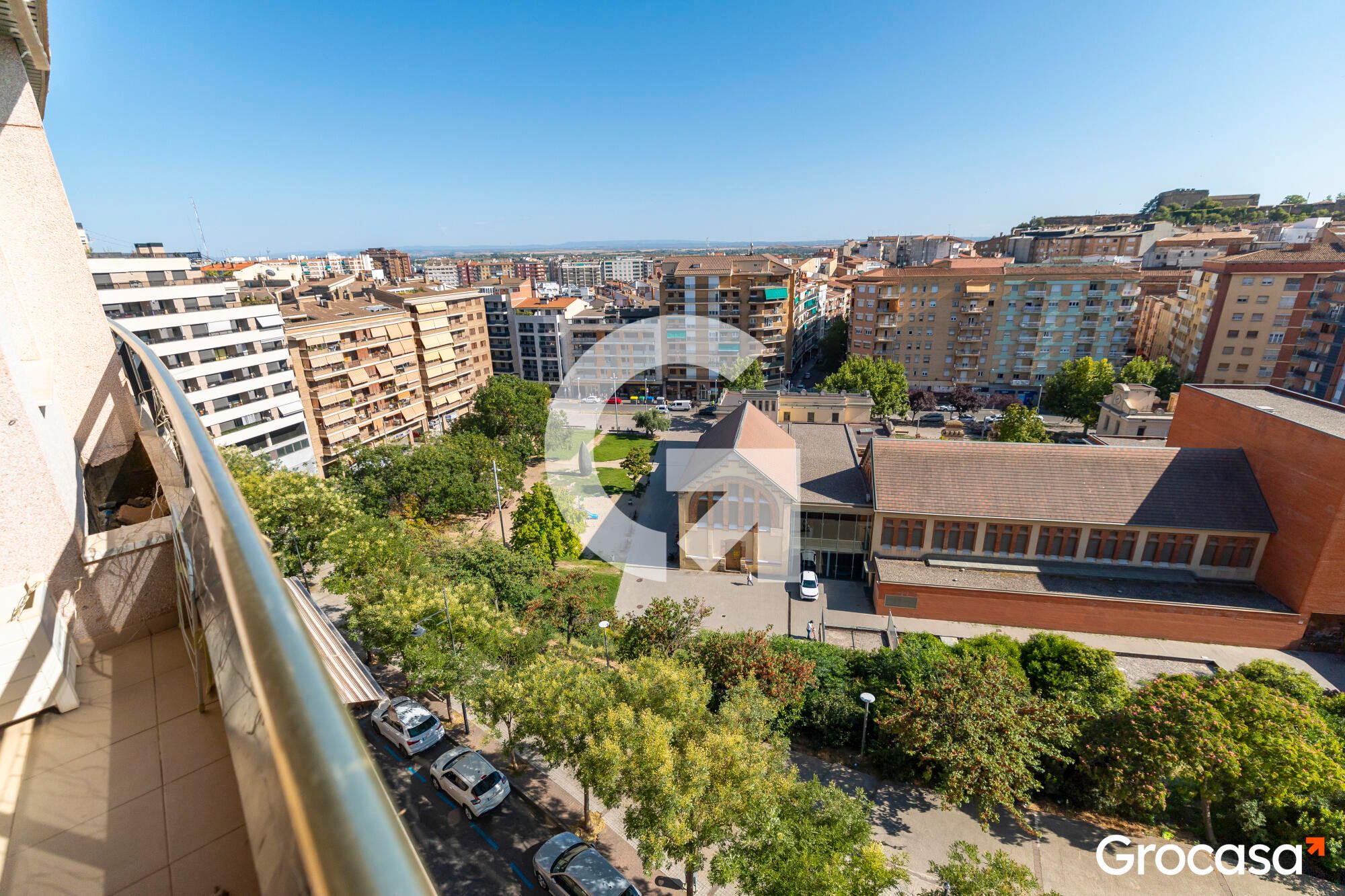 Vista exterior de Àtic en venda en  Lleida Capital amb Aire condicionat, Calefacció i Terrassa